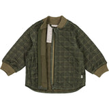 Wheat Outerwear Thermojacke Loui Thermo 4215 olive check