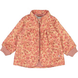 Wheat Outerwear Thermojacke Thilde | Baby Thermo 3349 sandstone flowers