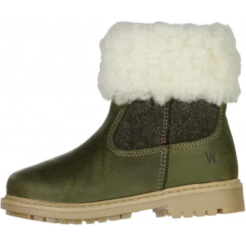 Wheat Footwear Timian Stiefel Wolle Winter Footwear 4214 olive