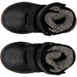 Wheat Footwear Van Stiefel Klettverschluss Winter Footwear 0021 black
