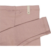 Wheat Weiche, gerippte Leggings Leggings 1163 lilac stripe