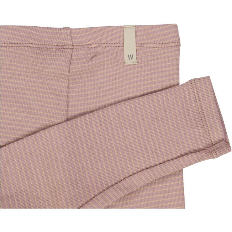 Wheat Weiche, gerippte Leggings Leggings 1163 lilac stripe