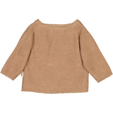 Wheat Main Wickelstrickjacke Siva Knitted Tops 3320 affogato