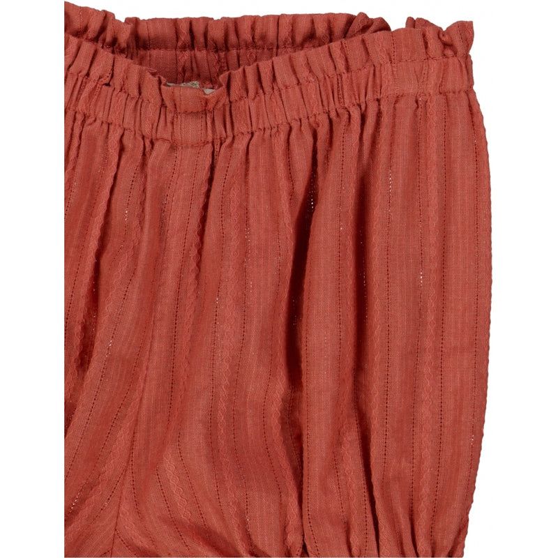Wheat Windelhosen Angie Shorts 5093 dark terracotta