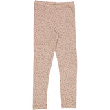 Wheat Wool Woll-Leggings Leggings 2279 flower dots